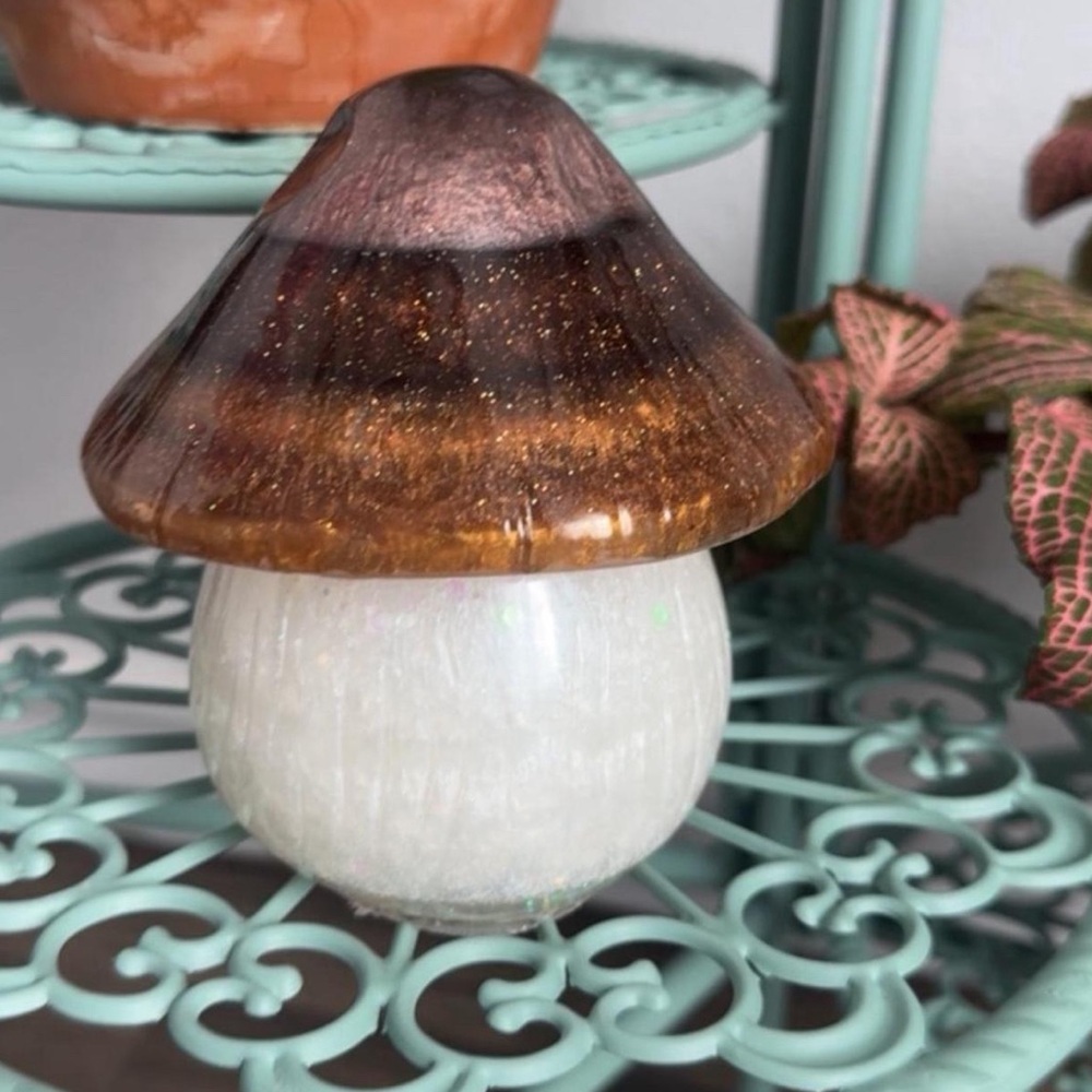 Handmade Mushroom Jar